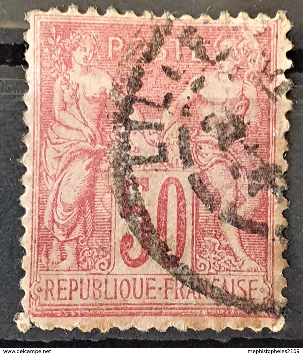 FRANCE 1900 - Canceled - YT 104 - 50c - 1898-1900 Sage (Type III)