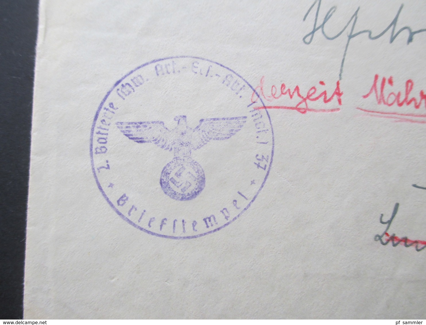 Deutsche Dienstpost Böhmen Und Mähren Pilsen (Ostkaserne) Nach Brünn Mit Ak Stempel Und Weitergeleitet Nach Mährisch Ost - Storia Postale