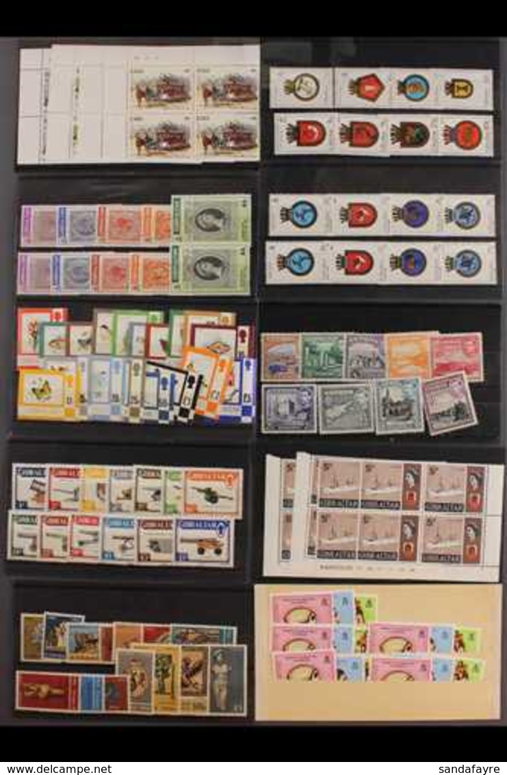 BRITISH EUROPE - STOCKCARD ACCUMULATION 1931-1998. EX- DEALERS NEVER HINGED MINT / MINT & USED Ranges On Stock Cards, Mo - Altri & Non Classificati