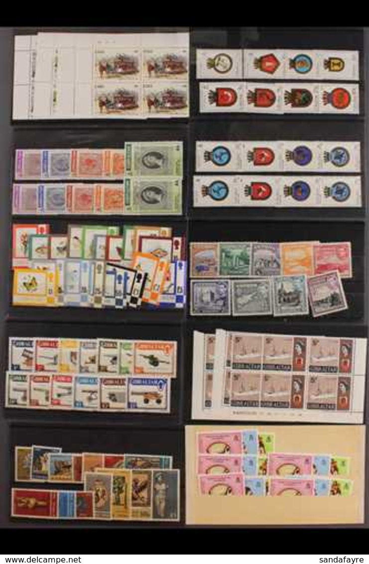 BRITISH EUROPE - STOCKCARD ACCUMULATION 1931-1998. EX- DEALERS NEVER HINGED MINT / MINT & USED Ranges On Stock Cards, Mo - Other & Unclassified