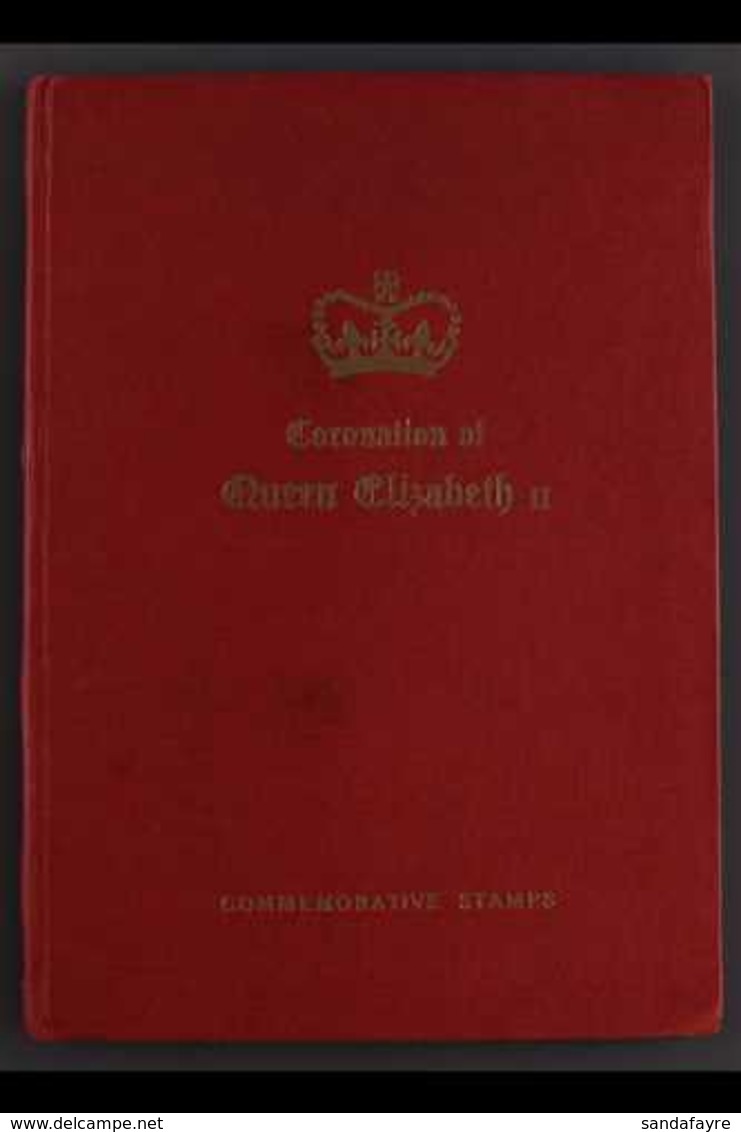 ROYALTY 1953 QEII Very Fine Mint Coronation Omnibus Complete Collection In A Dedicated Printed Album With Informative Pa - Non Classés