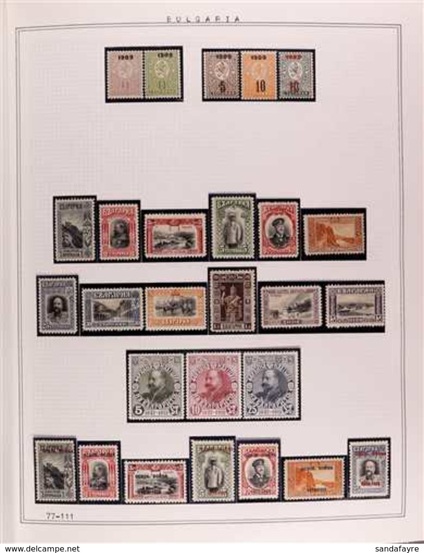 1896-1967 EXTENSIVE MINT & NHM COLLECTION. An Attractive, ALL DIFFERENT, Mostly Never Hinged Mint Collection Presented I - Otros & Sin Clasificación