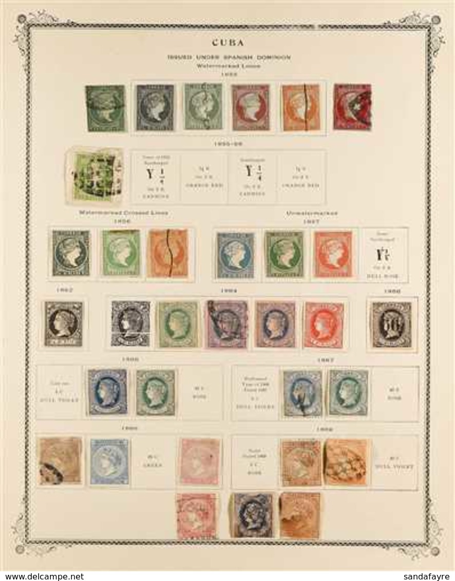 1855 - 1898 SUPERB CLASSICS COLLECTION Attractive Mint And Used Collection On Scott Printed Pages Including 1855 Issue,  - Other & Unclassified