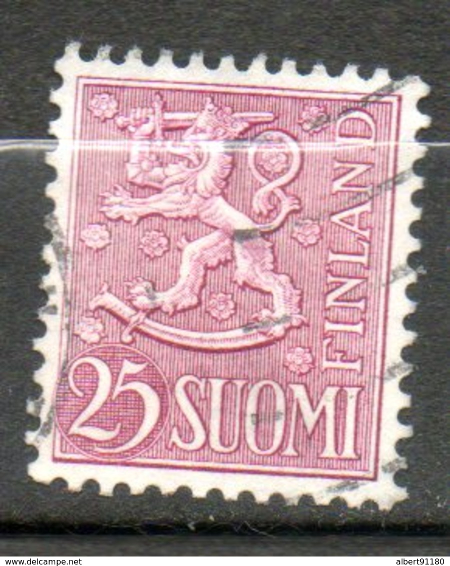 FINLANDE  25m Lilas 1959 N° 480 - Oblitérés