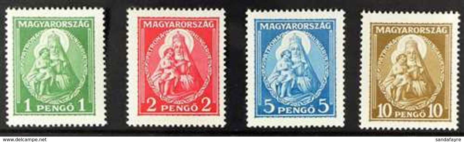 1932 Madonna And Child Complete Set (Michel 484/87, SG 535/38), Very Fine Lightly Hinged Mint, Very Fresh, Cat £500. (4  - Andere & Zonder Classificatie