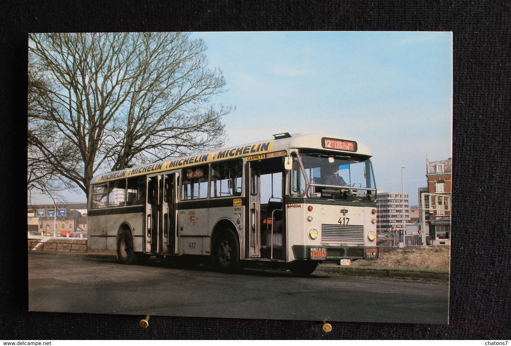 JA 126 - Belgique - Liège - Autobus Van Hool-Fiat 410 - Parc De La Boverie - (photo F.  Wilkin) - Pas Circulé - Autres & Non Classés