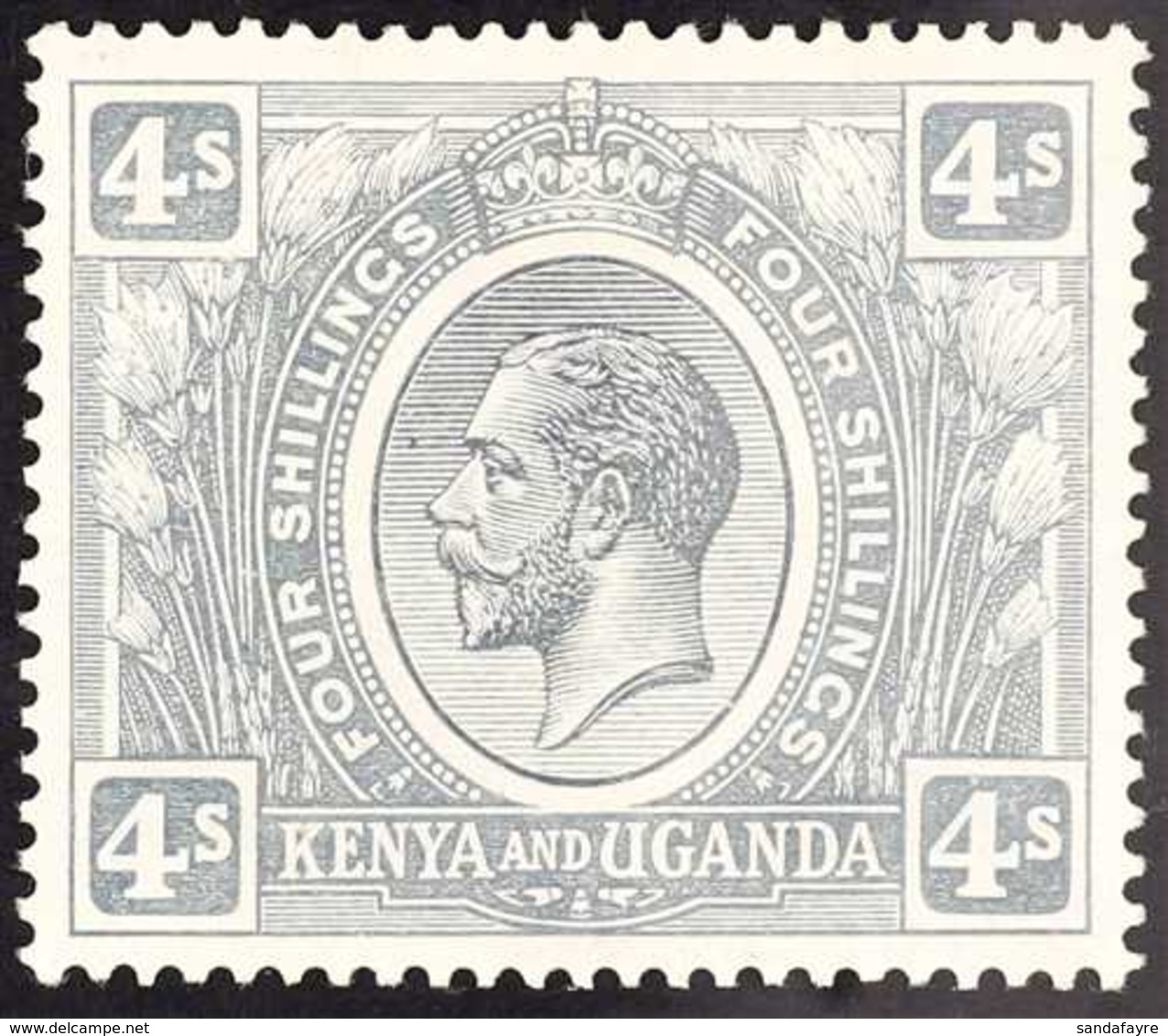 1922-27 4s Grew WMK CROWN TO RIGHT OF CA Variety, SG 91w, Fine Mint, Fresh. For More Images, Please Visit Http://www.san - Vide