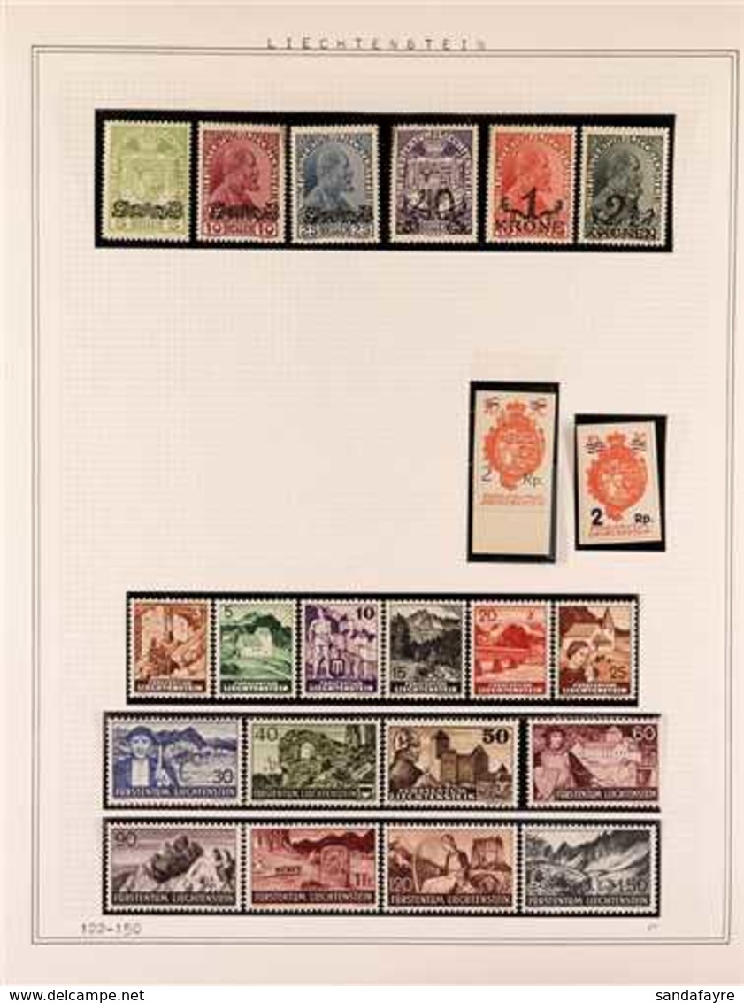 1920-1971 MINT & NHM COLLECTION. An Attractive, ALL DIFFERENT Collection Presented In Mounts On A Series Of Album Pages  - Autres & Non Classés