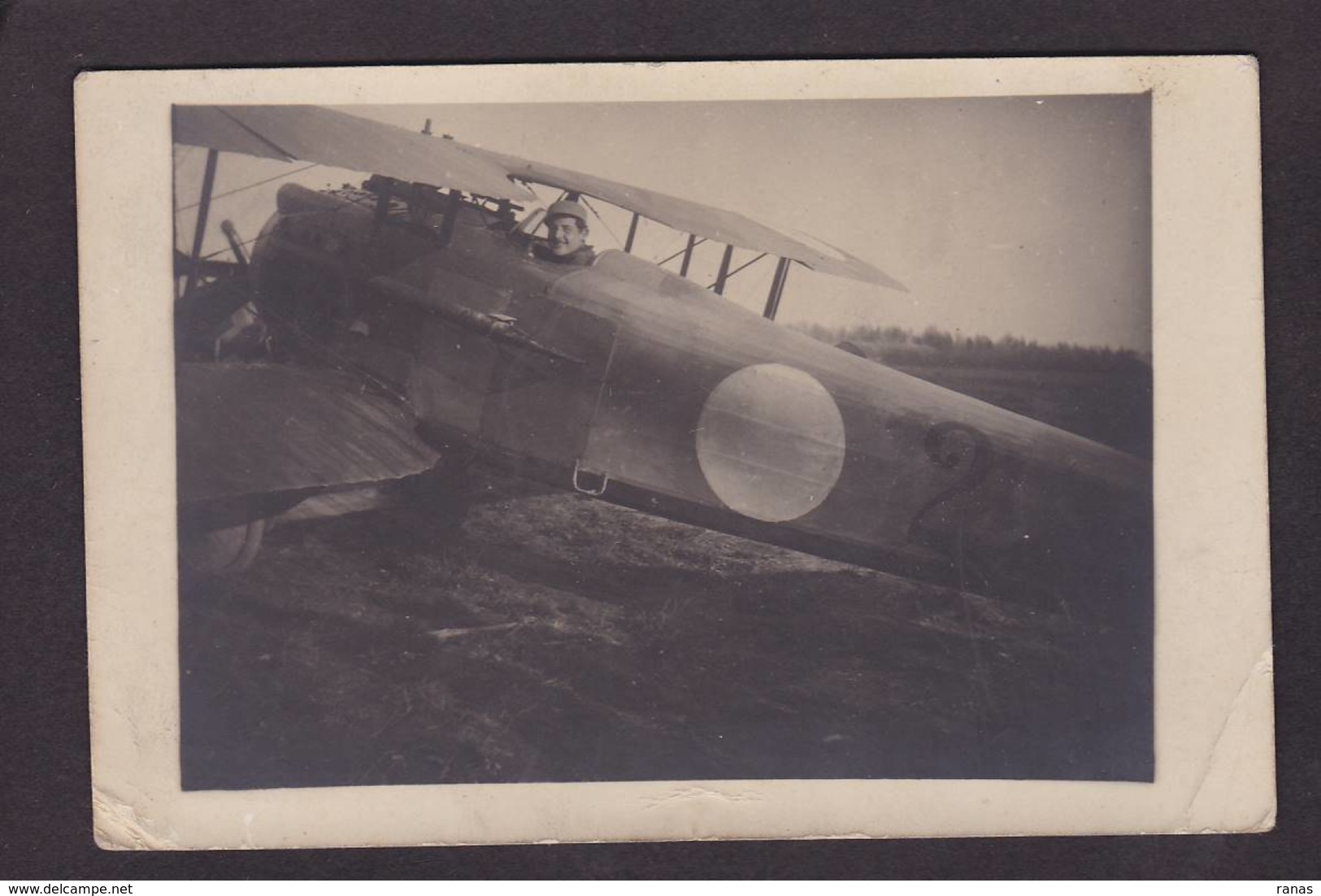 CPA Aviation Avion Aviateur Carte Photo RPPC Non Circulé - 1919-1938