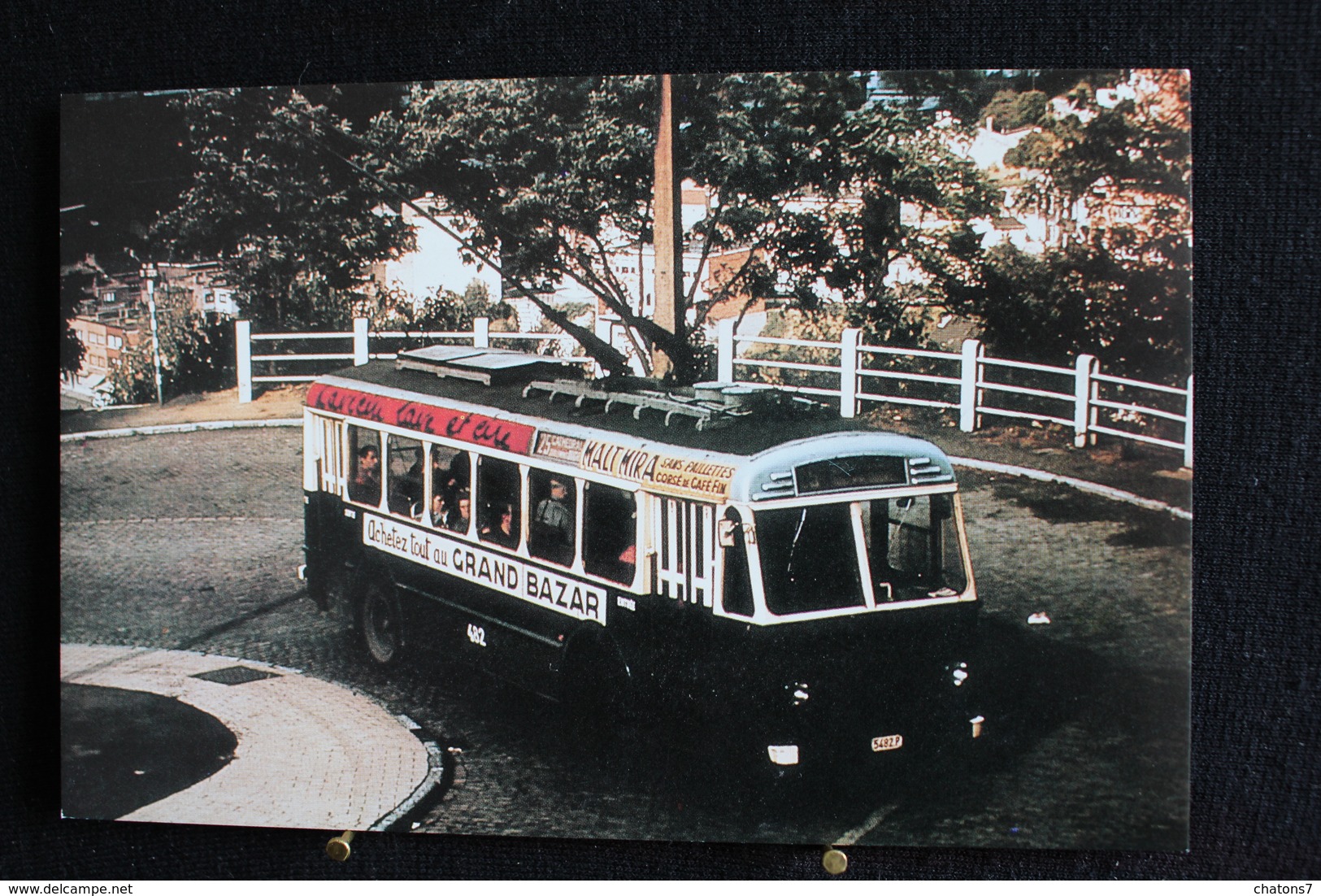 JA 127 - Belgique - Ougrée - Trolleybus T.36  (photo R. Temmerman) - Pas Circulé - Autres & Non Classés