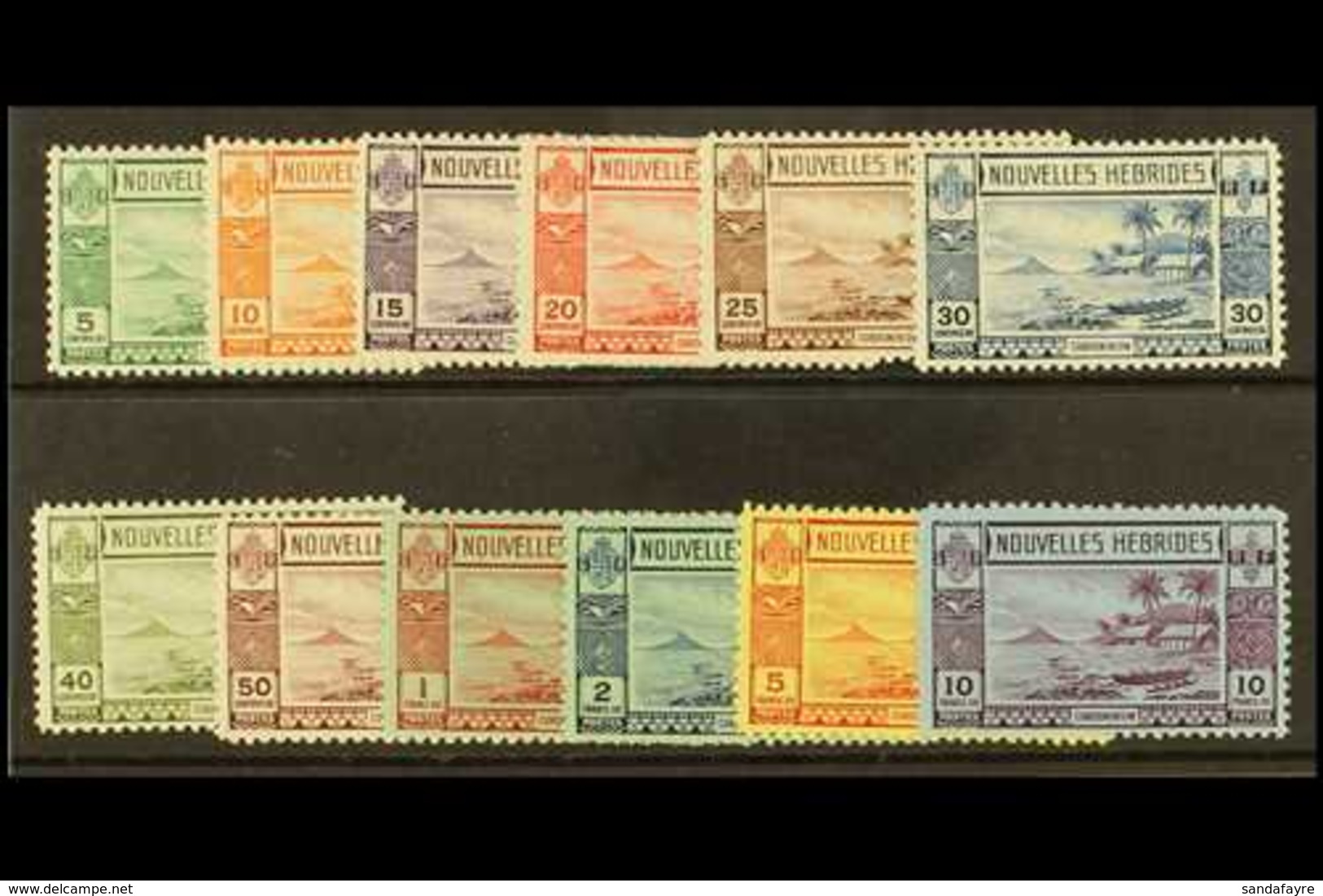 FRENCH: 1938 Gold Currency Complete Set, SG F53/64, Fine Mint. (12) For More Images, Please Visit Http://www.sandafayre. - Otros & Sin Clasificación