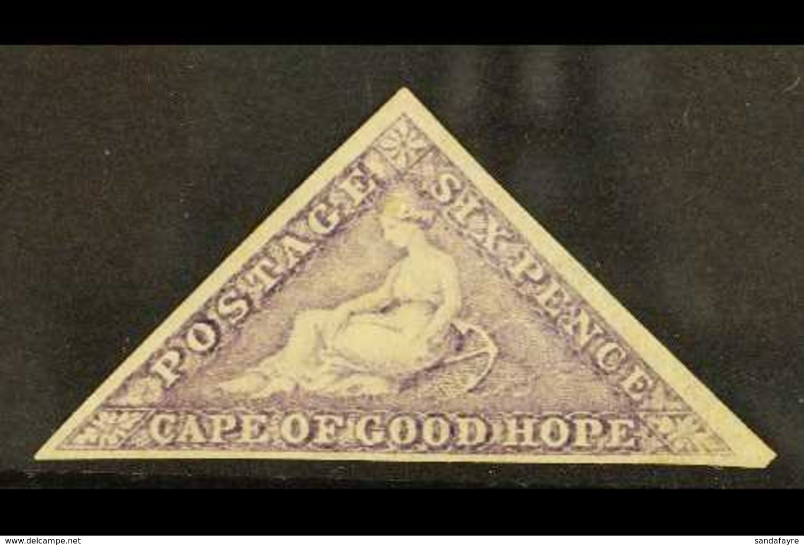 CAPE OF GOOD HOPE 1863-64 6d Bright Mauve, SG 20, Very Fine Mint With Part OG & 3 Large Margins. Fresh & Pretty For More - Zonder Classificatie