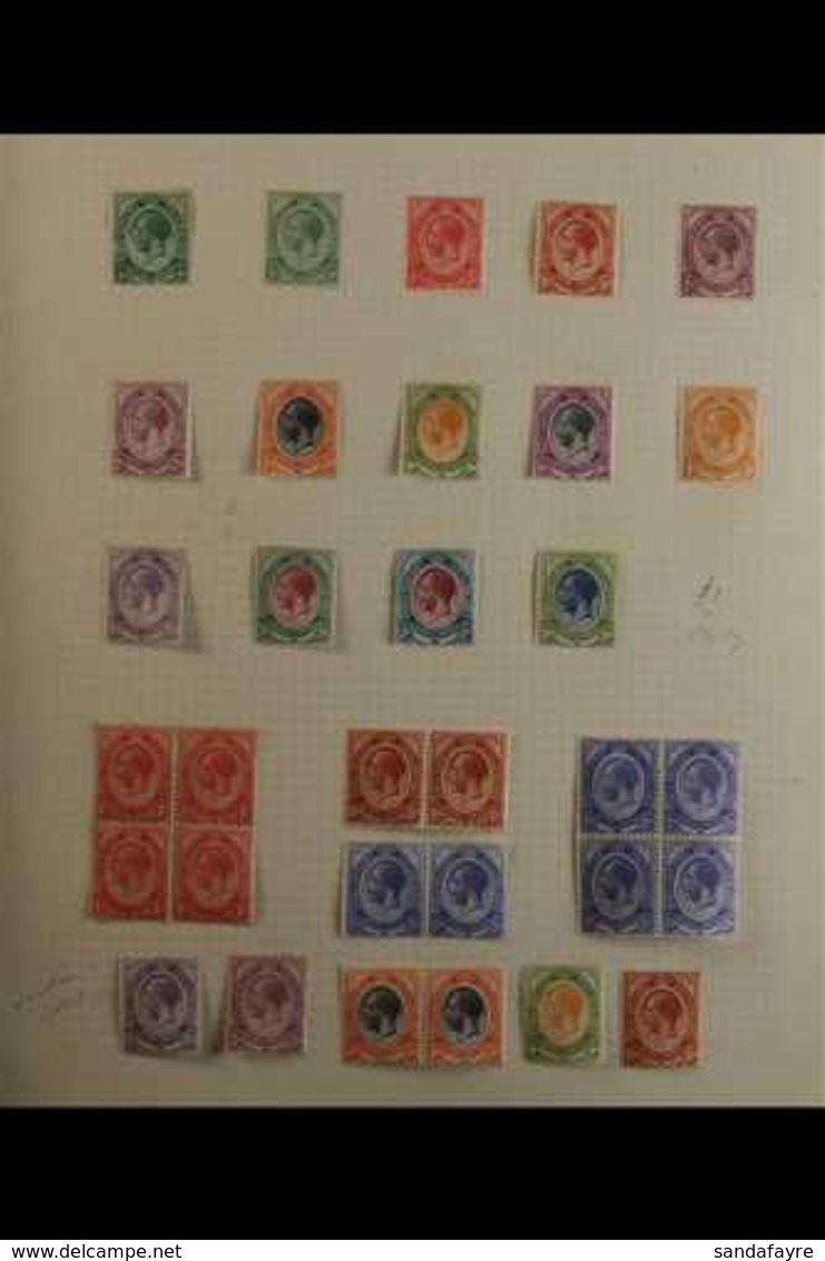 1910-50 MINT & USED COLLECTION - CAT.£6180 Wonderful, Old-time Collection, Housed In A Quality Album, Begins With A Rang - Zonder Classificatie