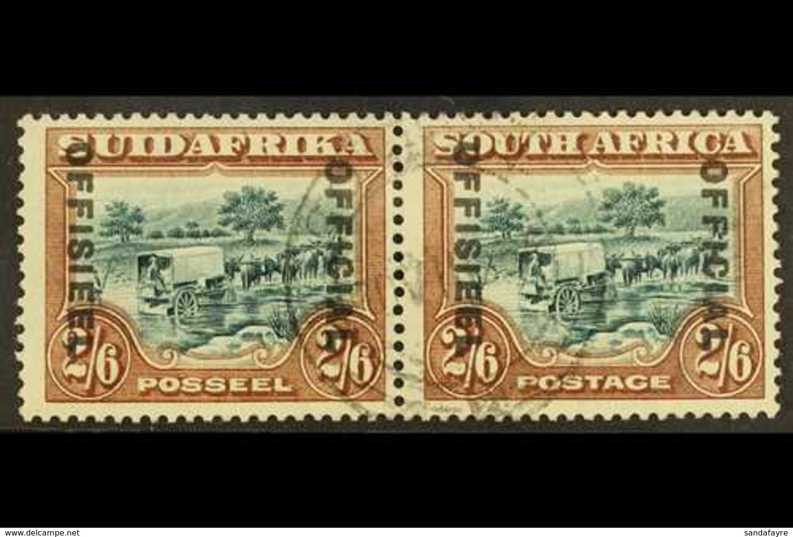 OFFICIAL 1929-31 2s6d Green & Brown, SG O11, Very Fine Used. For More Images, Please Visit Http://www.sandafayre.com/ite - Non Classés