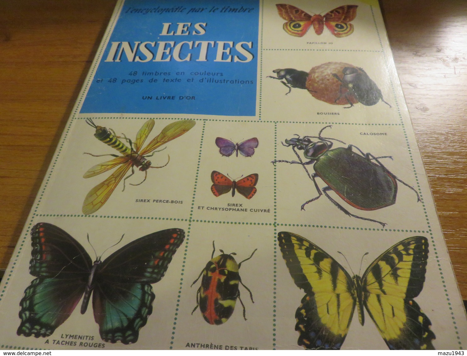 Les Insectes Encyclopédie Par Les Timbres - Sonstige & Ohne Zuordnung