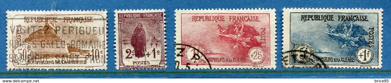 France - YT N° 229 à 232 - Oblitéré - 1926 Et 1927 - Gebraucht