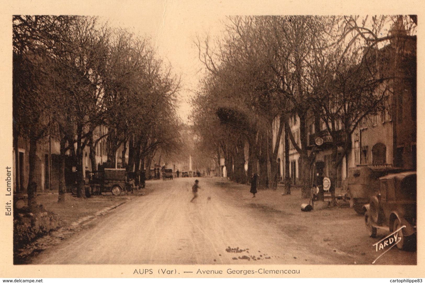 VAR 83 AUPS  AVENUE GEORGES CLEMENCEAU - Aups