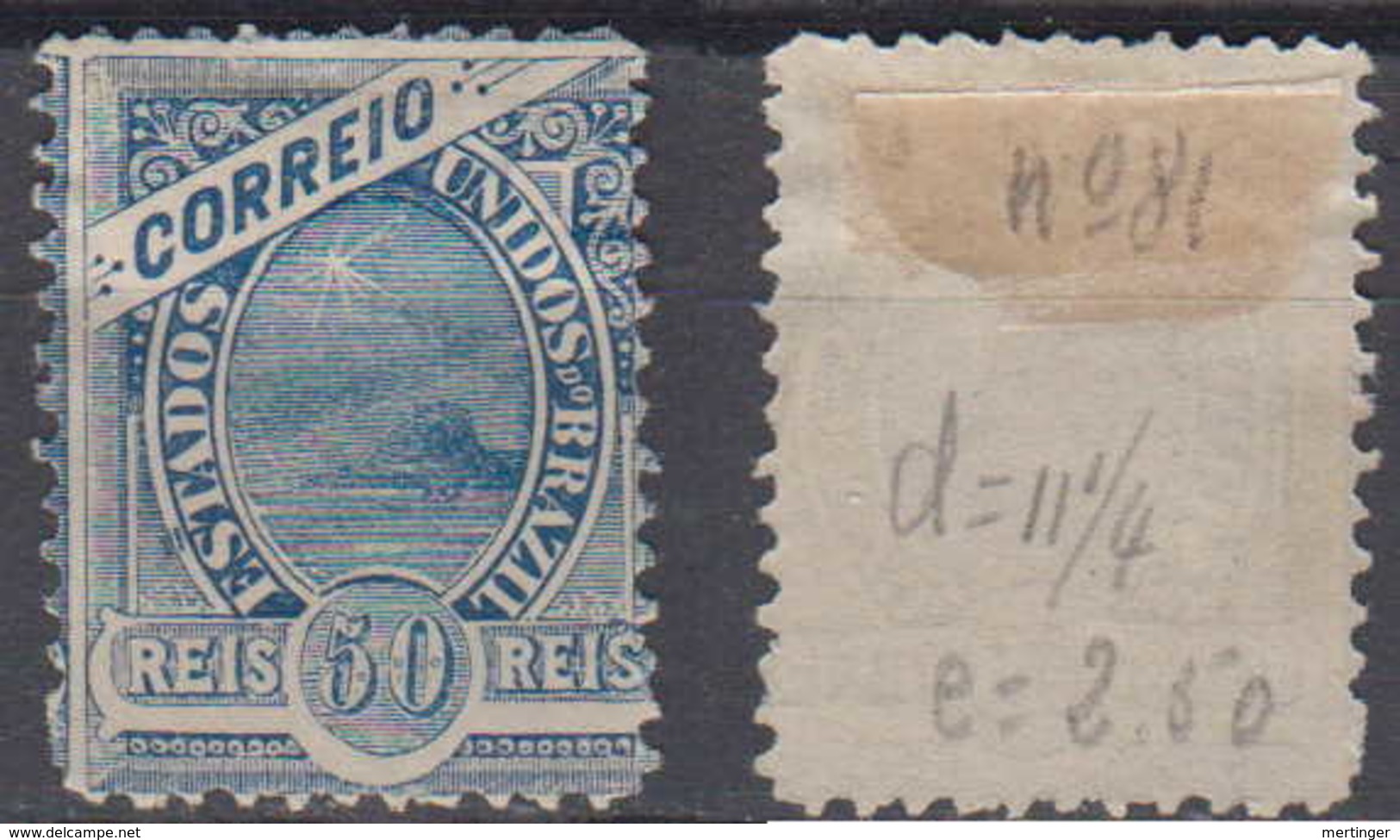 Brazil Brasil Mi# 106 (*) Mint MADRUGADA 50R - Nuevos