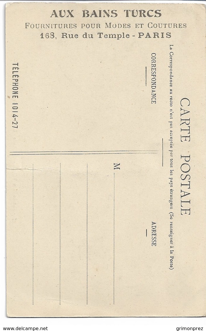 CPA PARIS XIX ème Arrondt    Abattoirs -Marché De La Villette -Cavalcade -Le Char Du Travail   N°47  état : Petits Plis - Arrondissement: 19