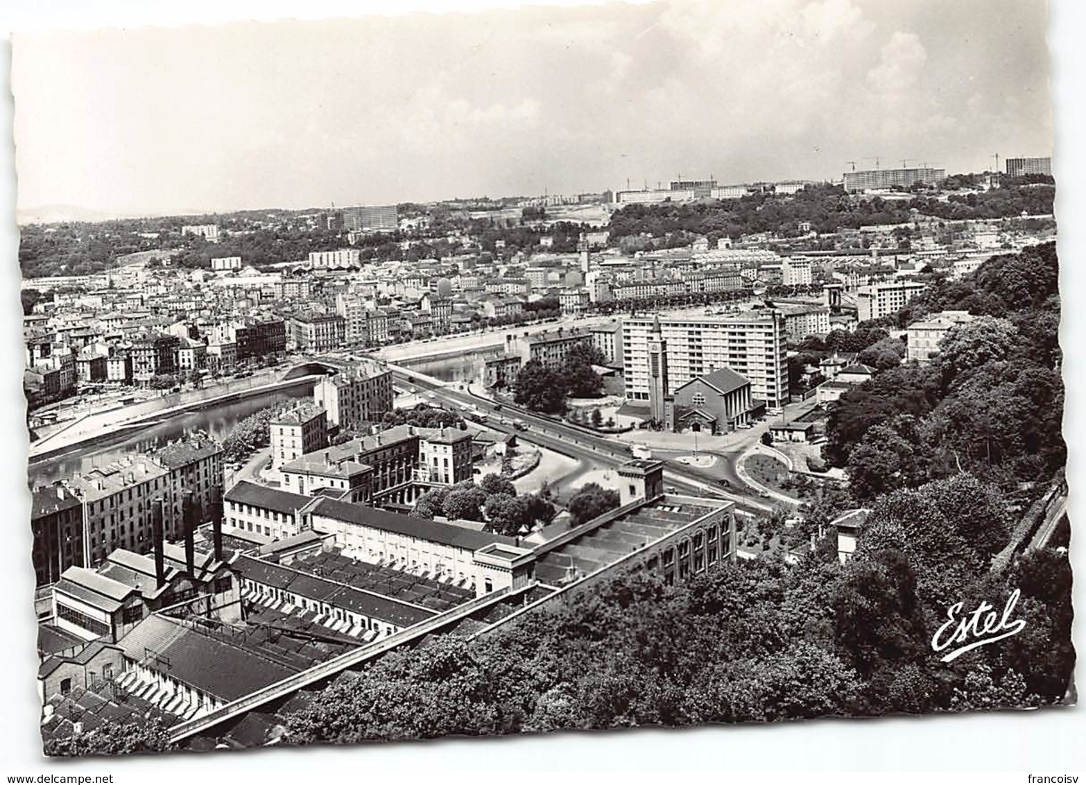 Lyon. Vue Generale Du Quartier De Vaise.  Edit Estel - Altri & Non Classificati