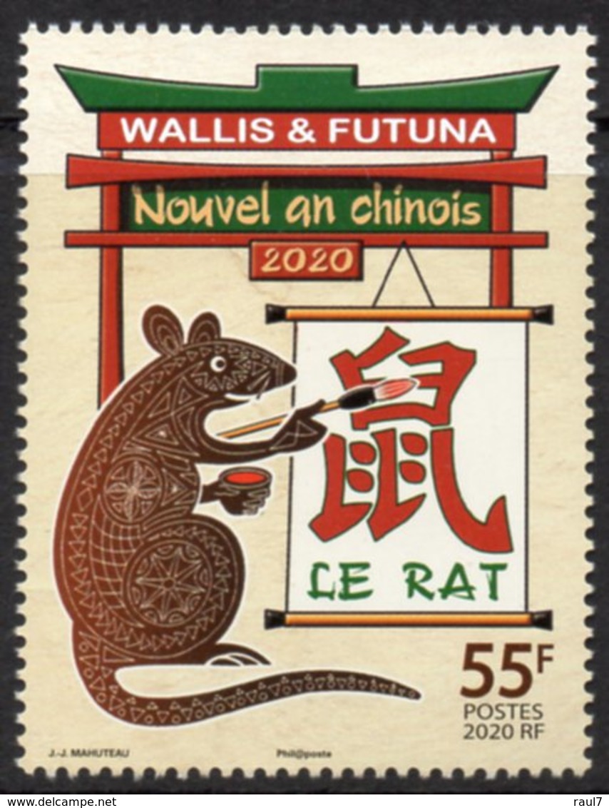 Wallis Et Futuna 2020 - Nouvel An Chinois, Année Du Rat - Neuf // Mnh - Unused Stamps