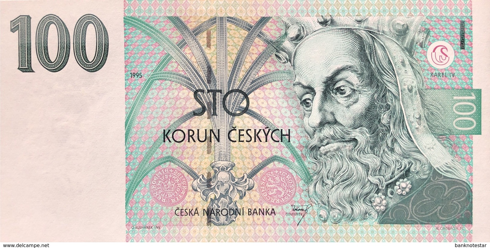 Czech Republic 100 Korun, P-12 (1995!) - UNC - Czech Republic