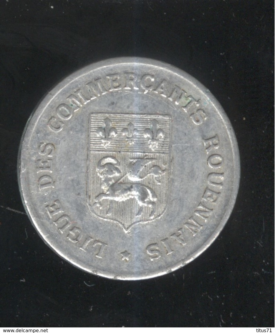 10 Centimes Ville De Rouen 1920 - Ligue Des Commerçants - Monnaie De Nécessité - TTB+ - Other & Unclassified
