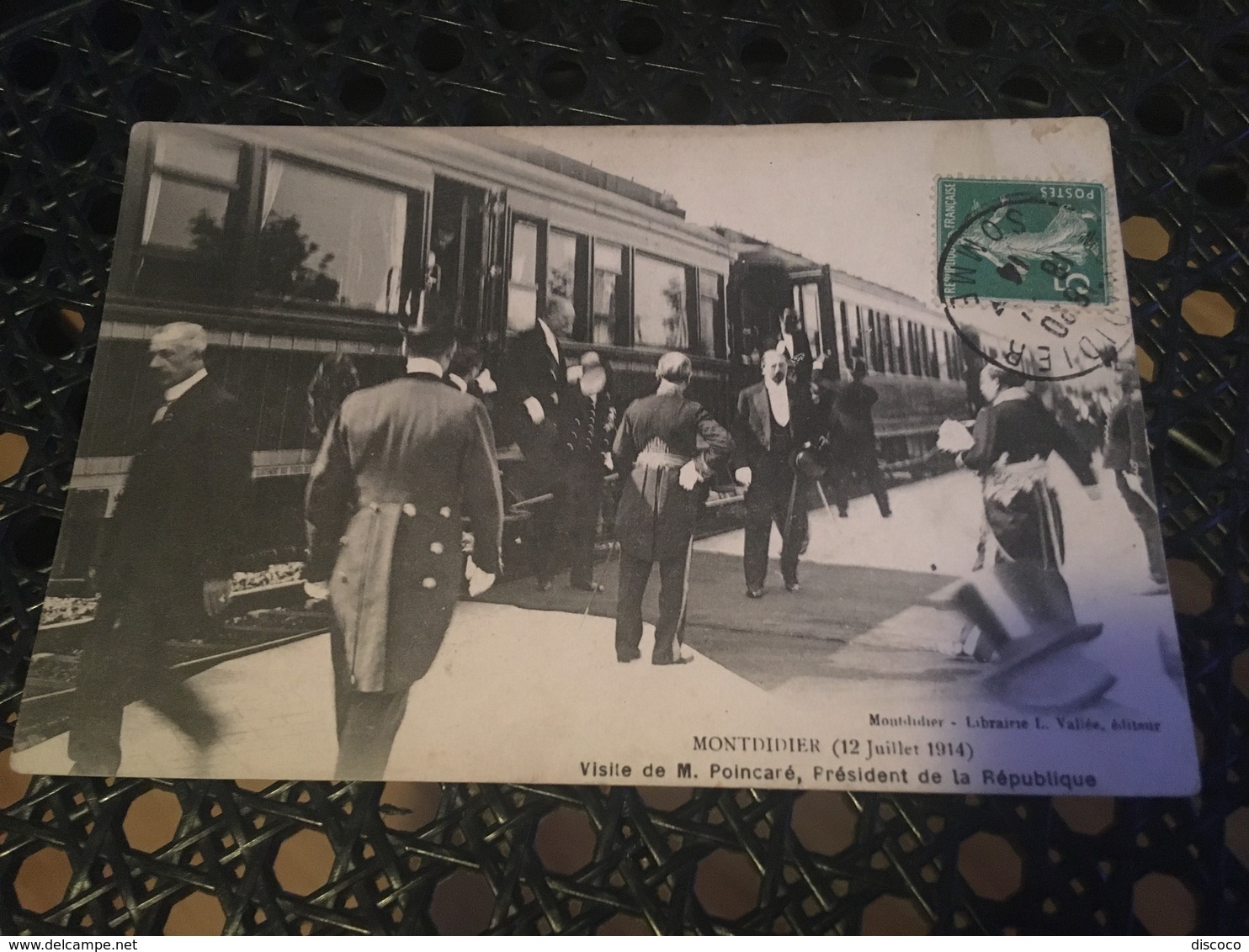 [Montdidier] : Visite De M. Poincaré, Président De La République - 12 Juillet 1914 - Montdidier