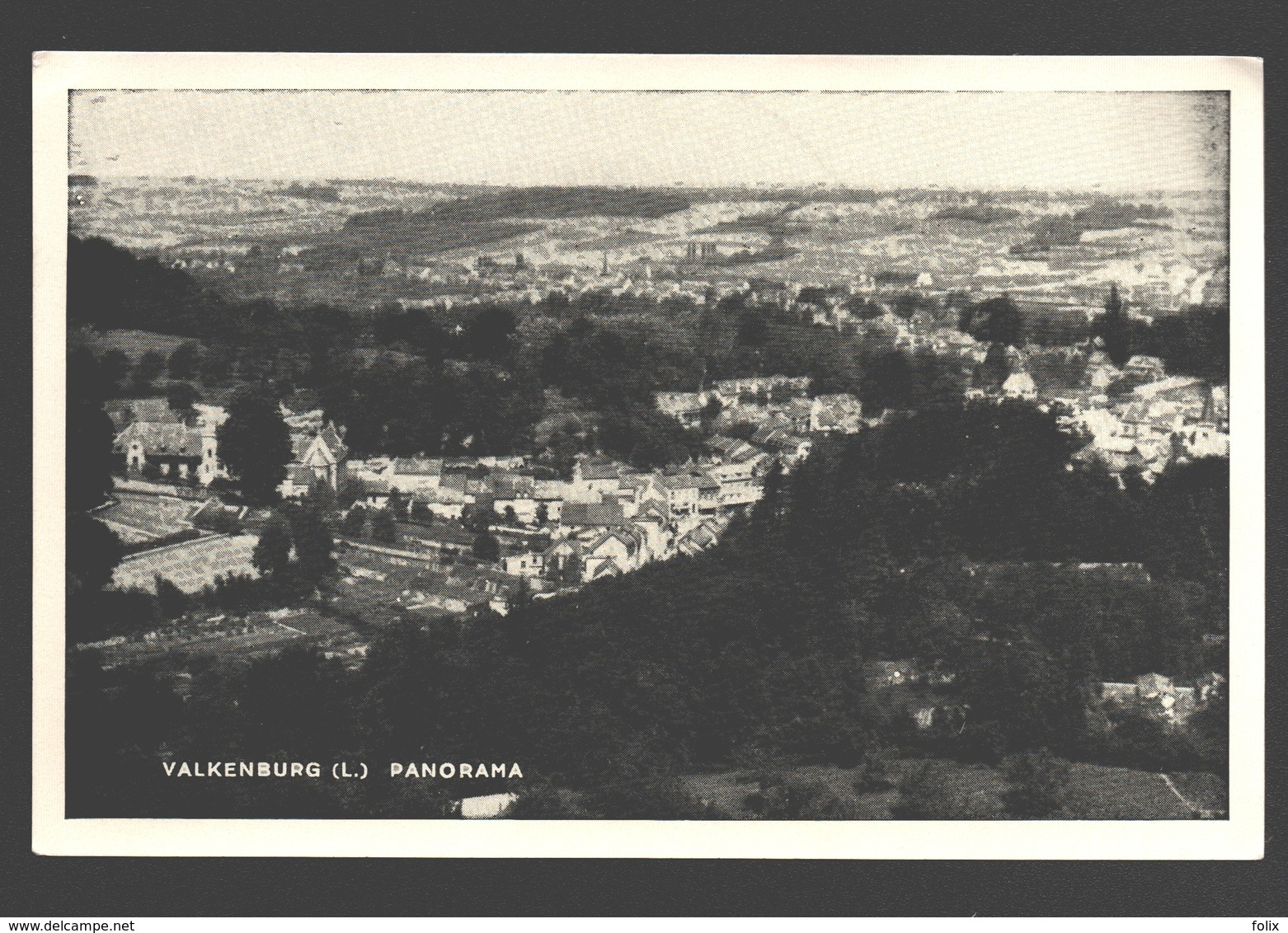 Valkenburg - Panorama - Druk En Uitgave 'Het Land Van Valkenburg' - Valkenburg