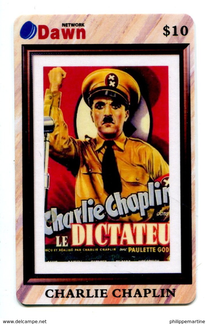 Télécarte Network Dawn - Charlie Chaplin - Cinéma