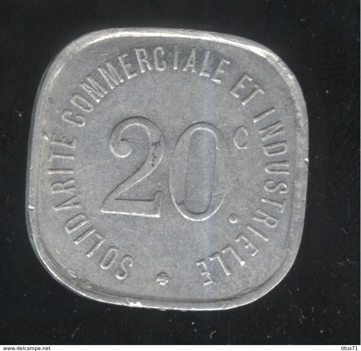 20 Centimes Neuilly Sur Seine 1918 - Monnaie De Nécessité - TTB+ - Andere & Zonder Classificatie