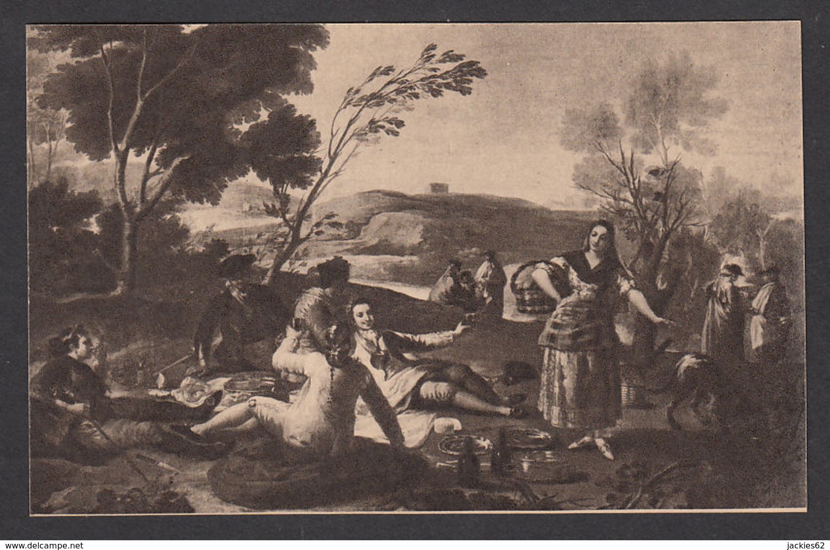 PG154/ GOYA, *La Merienda A Orillas Del Manzanares*, Madrid, Museo Del Prado - Pittura & Quadri