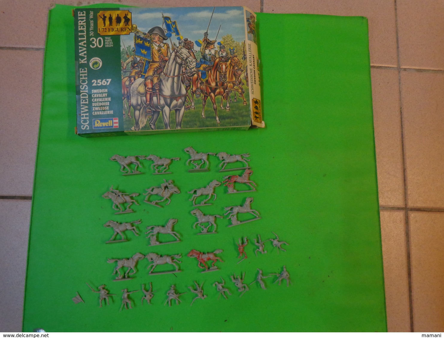 Figurines Revell 1/72 Cavalerie Suedoise Ref 2567 E 10 -15 - Small Figures