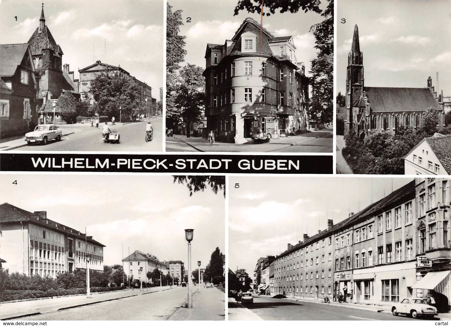 CPM - WILHELM-PIECK-STADT GUBEN - Guben