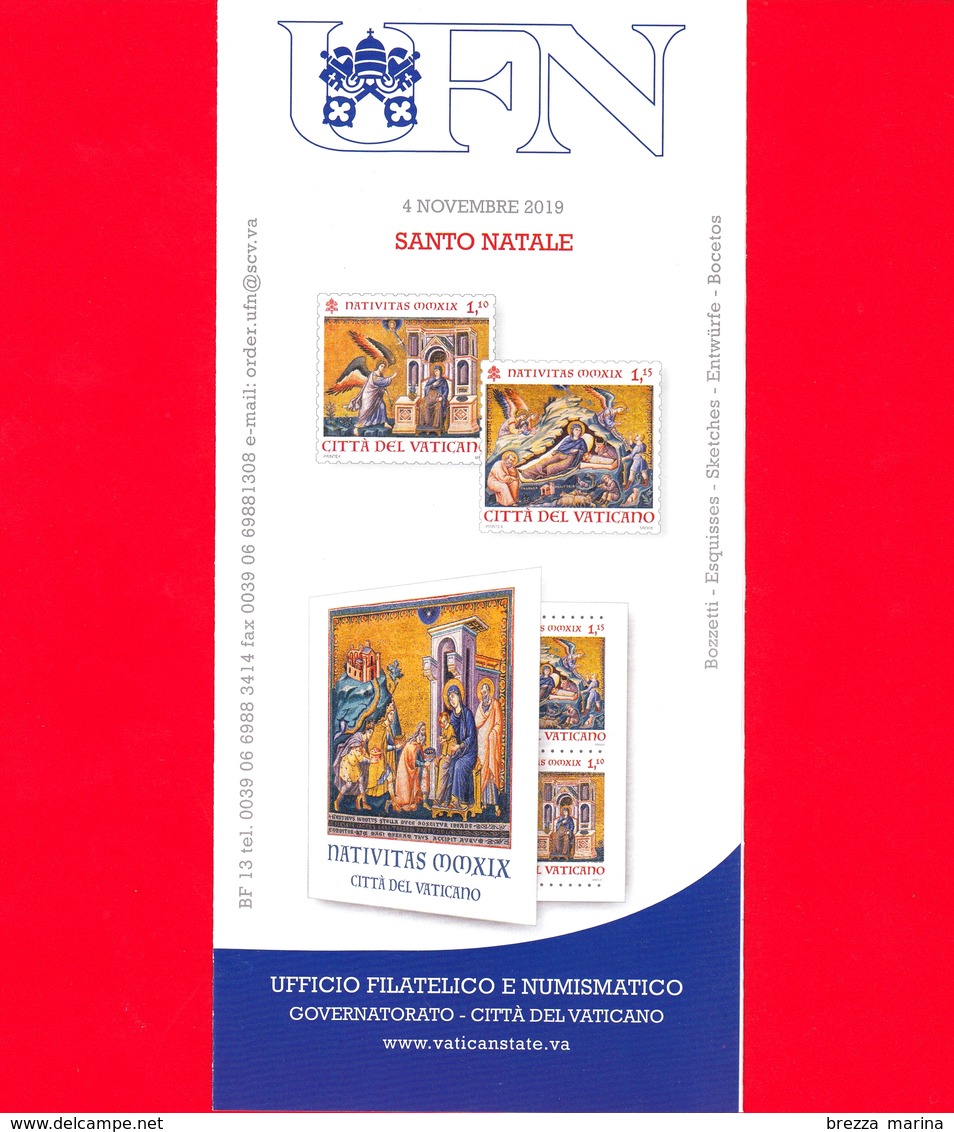 Nuovo - VATICANO - 2019 - Bollettino Ufficiale - Santo Natale - BF 13 - Covers & Documents