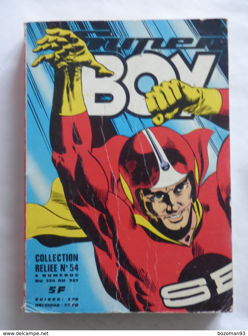 ALBUM SUPER BOY  N° 54  ( N° 324 à N° 327 ) TBE - Superboy