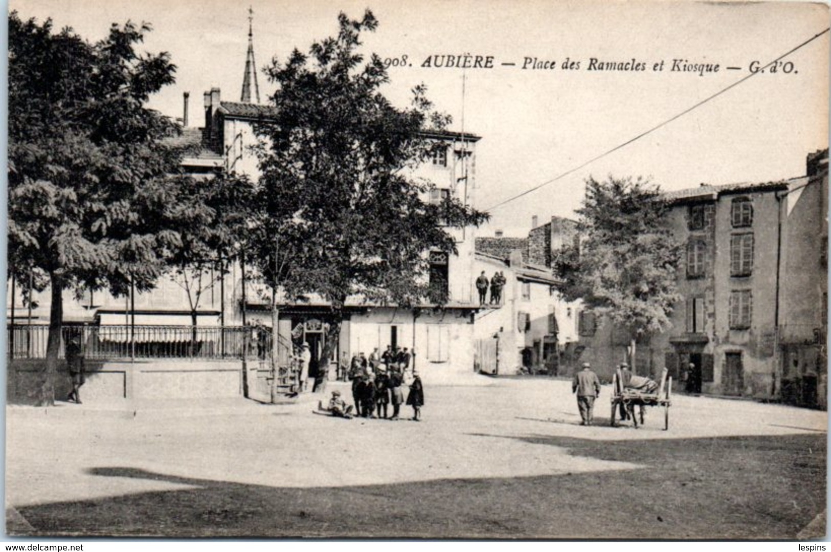 63 - AUBIERE -- Place Des Ramacles Et Kiosque - Aubiere