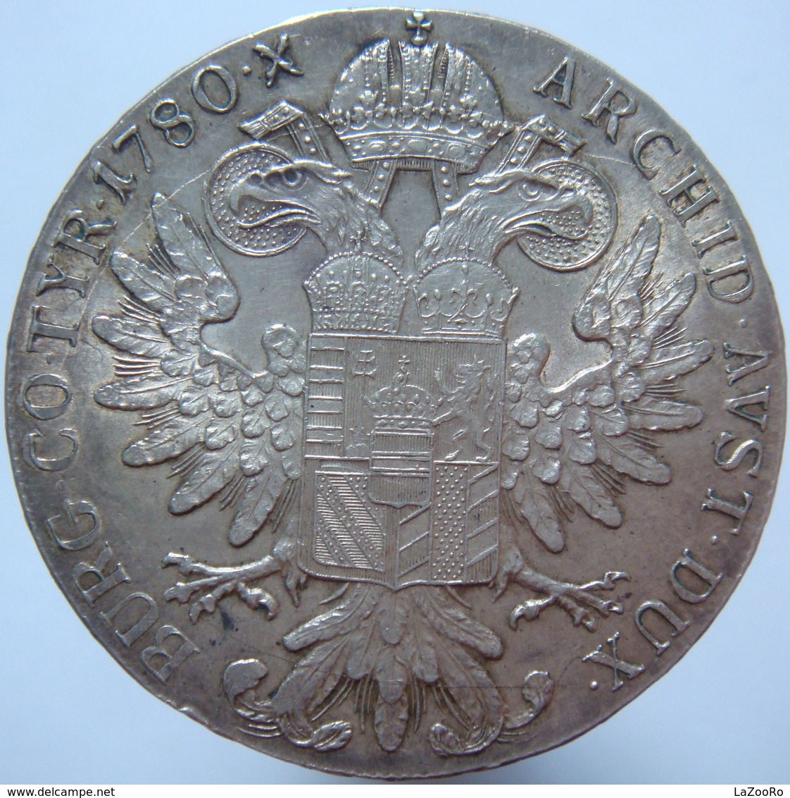 LaZooRo: Austria 1 Thaler 1780 S.F. UNC M. Teresa H62 - Silver - Autriche