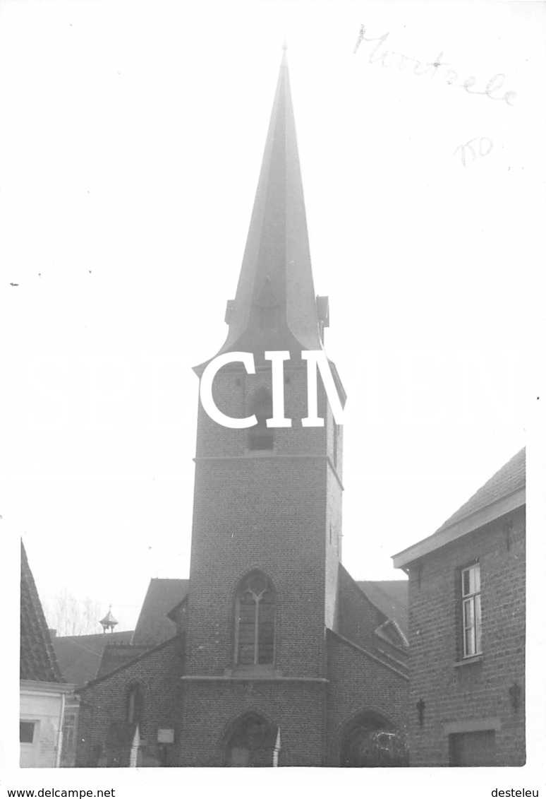 Foto Kerk 1969 - Moortsele - Oosterzele