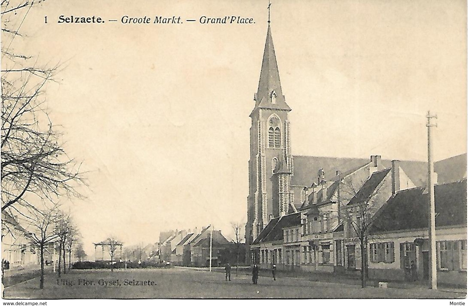 Selzaete - Groote Markt - Grand'Place. - Zelzate