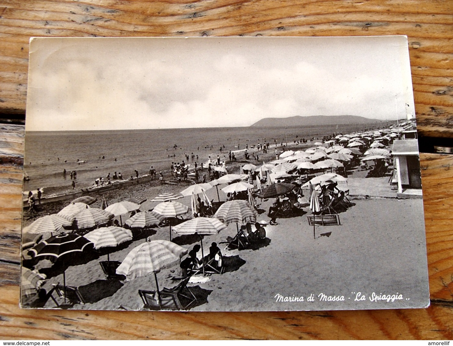 (FG.J69) MARINA DI MASSA - LA SPIAGGIA Animata (MASSA CARRARA) - Massa