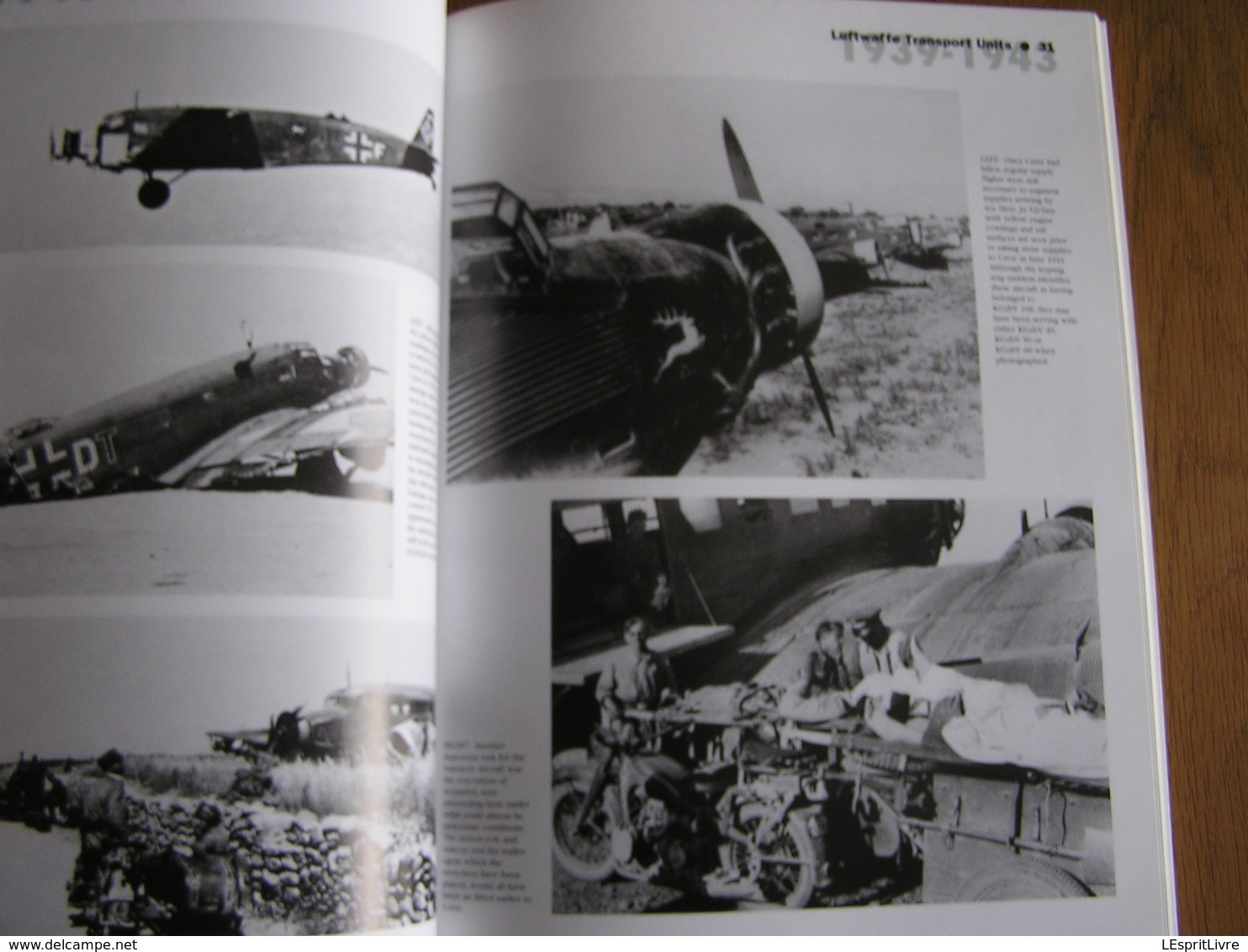 LUFTWAFFE TRANSPORT UNITS 1939 1943 Vol 1 Aircraft Transporter Marking Guerre 40 45 Aviation Allemande Avion JU 52 ME321