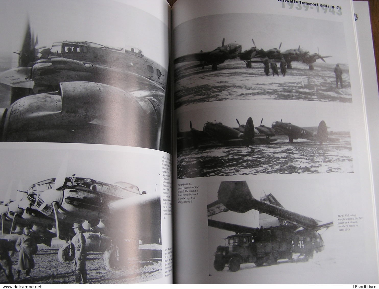 LUFTWAFFE TRANSPORT UNITS 1939 1943 Vol 1 Aircraft Transporter Marking Guerre 40 45 Aviation Allemande Avion JU 52 ME321