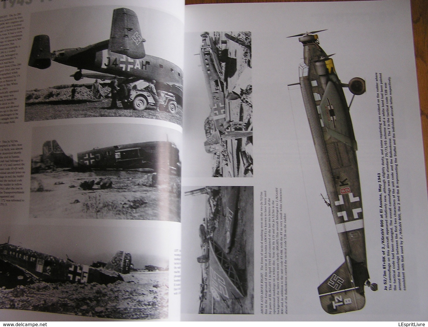 LUFTWAFFE TRANSPORT UNITS 1943 1945 Vol 2 Aircraft Transporter Marking Guerre 40 45 Aviation Allemande Avion JU 52 ME