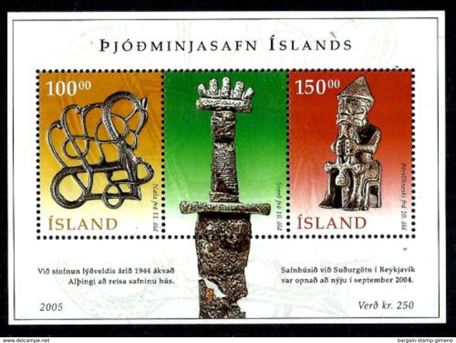 Islandia HB 38 Nuevo. Cat.10€ - Hojas Y Bloques