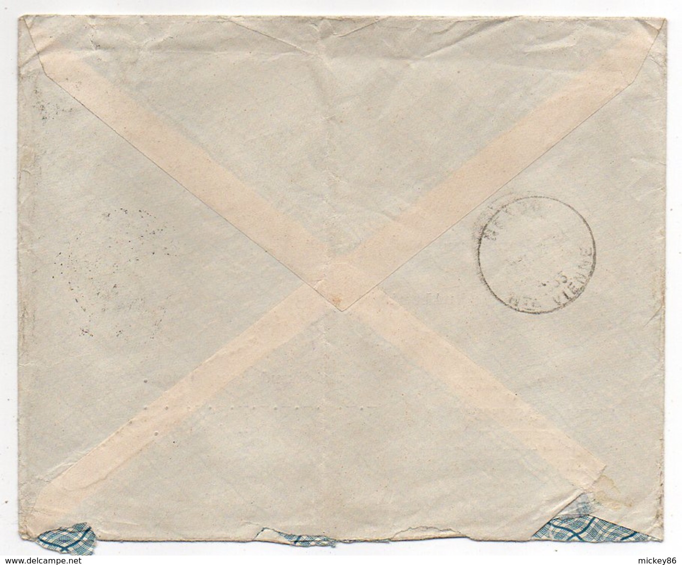 Luxembourg--1933--Lettre De Echternach  Pour Limoges-87 (France)--enveloppe Personnalisée.--cachet...........à Saisir - 1926-39 Charlotte De Perfíl Derecho