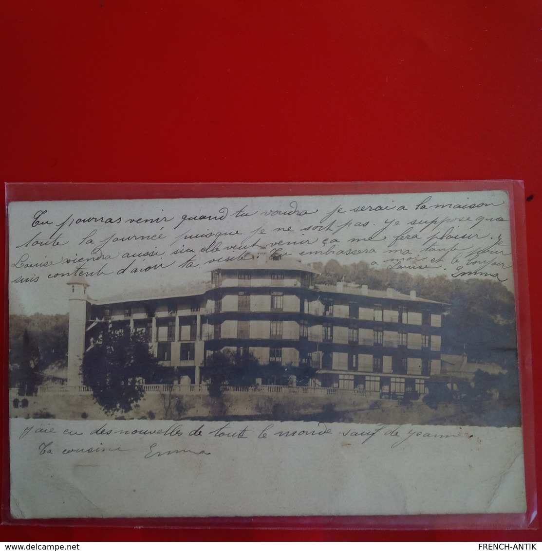 CARTE PHOTO LIEU A IDENTIFIER BATIMENT HOTEL ? 1903 - Da Identificare