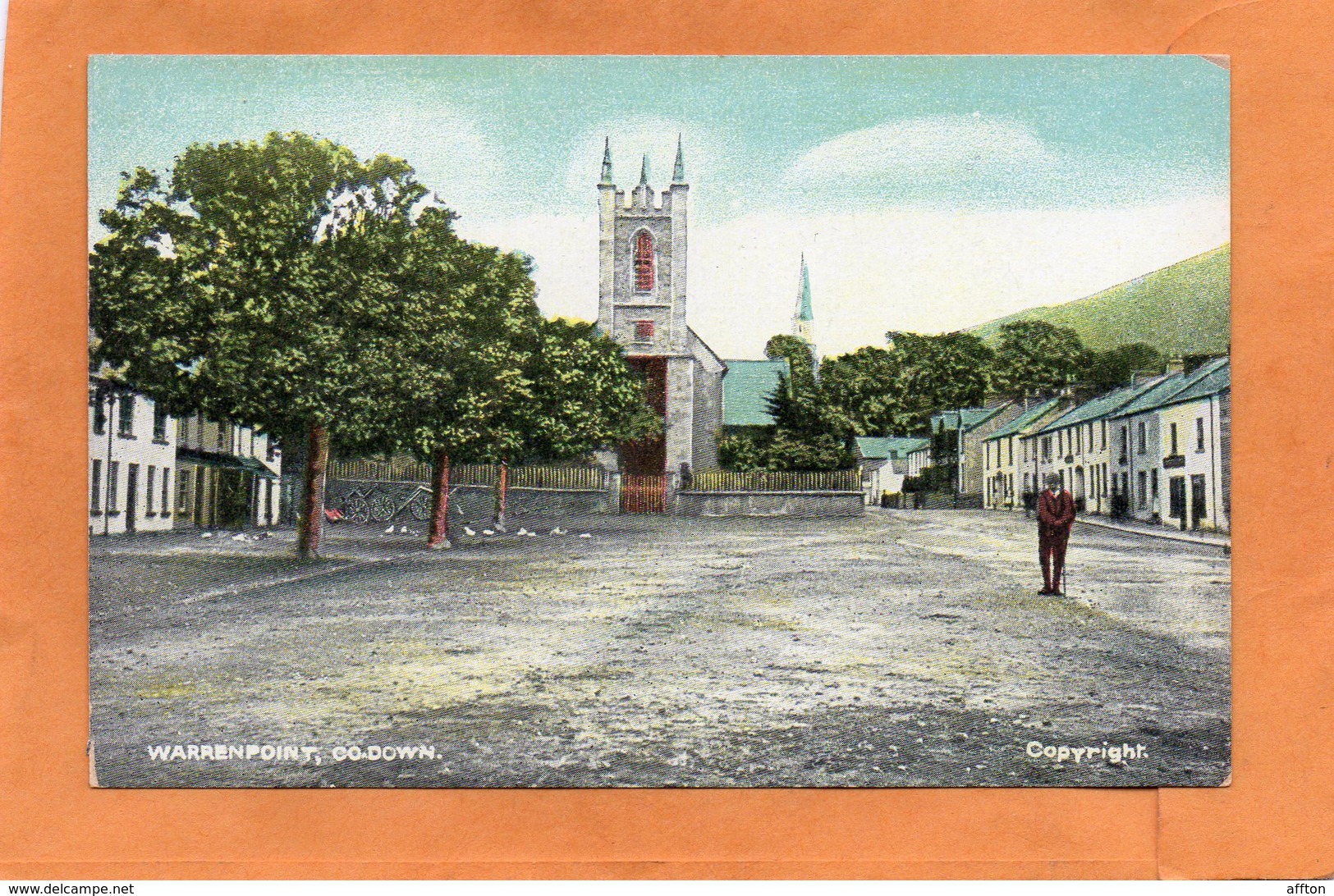 Warrenpoint Co Down Northern Ireland 1905 Postcard - Down