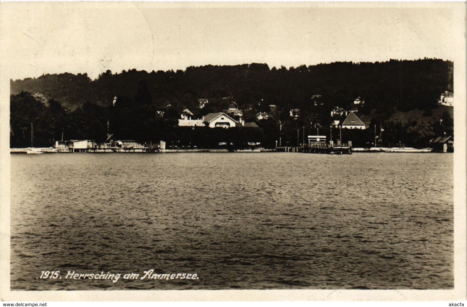 CPA AK Herrsching Am Ammersee - Ansicht - View GERMANY (962541) - Herrsching