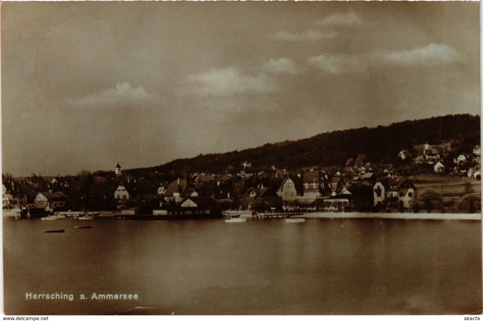 CPA AK Herrsching Am Ammersee - Panorama GERMANY (962589) - Herrsching